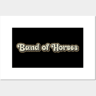 Band of horses - Vintage Text Posters and Art